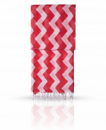 Палантин Женский ZW-ZIGZAG/RED